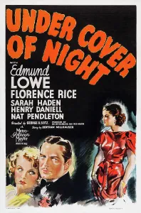 Lowe Prints: UNDER COVER OF NIGHT, US poster