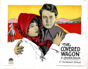 1923 Movies Prints: THE COVERED WAGON, from left, Lois Wilson, J. Warren Kerrigan, 1923