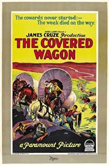 Epic Prints: THE COVERED WAGON, style C poster, 1923