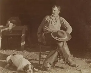 Leather Prints: Cowboy at the B-T Ranch, Missouri