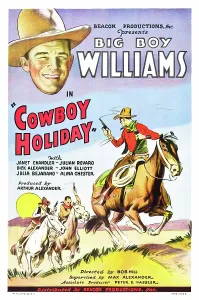 Chase Prints: COWBOY HOLIDAY, US poster, Guinn Big Boy Williams, 1934