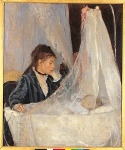 Newborn Prints: The Cradle, by Berthe Morisot, 1872