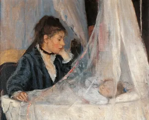 Care Prints: The Cradle, by Berthe Morisot, 1872