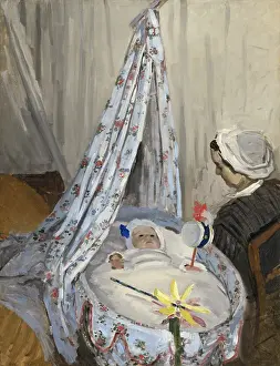 Infant Prints: The Cradle-Camille with the Artist's Son Jean