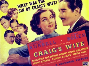 Billie Prints: CRAIG'S WIFE, Jane Darwell