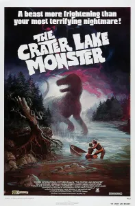 Canoe Prints: THE CRATER LAKE MONSTER, US poster, 1977