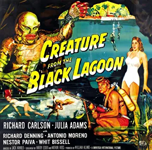Adams Prints: CREATURE FROM THE BLACK LAGOON