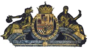 CRESCENZI, Giovanni Battista (1577-1635). Pantheon of the Kings. 1620. SPAIN. San Lorenzo de El Escorial. Royal Monastery of San Lorenzo de El Escorial