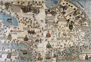 Atlas Prints: CRESQUES, Jafuda (1350-1410); CRESQUES