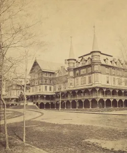 Recreation Prints: Cresson Mountain House, a summer resort in western Pennsylvania, 1875