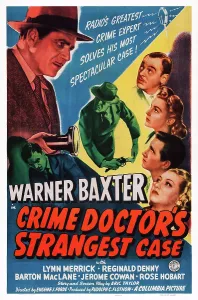 Jerome Prints: THE CRIME DOCTOR'S STRANGEST CASE
