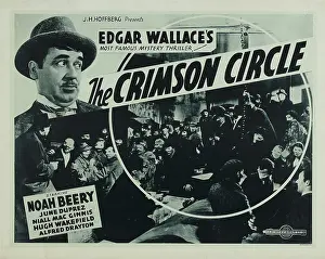 Noah Prints: THE CRIMSON CIRCLE, top left: Noah Beery, 1936