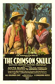 Cowgirl Prints: CRIMSON SKULL, left to right: Lawrence Chenault, Anita Bush, 1921