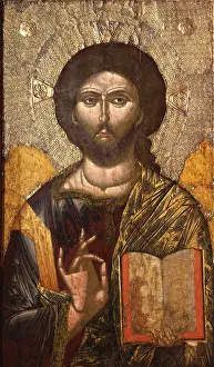 Blessing Prints: Cristo Pantocrator, attributed to Onufri Qiprioti