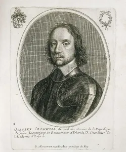 Cromwell Prints: CROMWELL, Oliver (1599-1658). Engraving