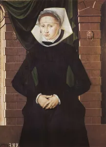 CRONENBURCH, Adriaen (16th century). Dutch Lady. 1587. Baroque art. Oil on wood. SPAIN. Madrid. Prado Museum. AISA/Everett Collection**US SALES ONLY**