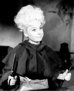 Scissors Prints: CROOKS IN CLOISTERS, Barbara Windsor, 1964