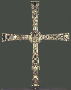 Jewel Prints: Cross of Desiderius. 8th c. Lombardian art