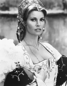 Welch Prints: CROSSED SWORDS, Raquel Welch, 1977