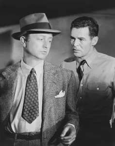 Films By Edward Dmytryk Prints: CROSSFIRE, from left: Robert Young, Robert Ryan, 1947