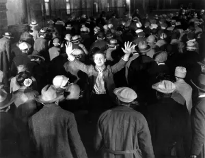 Murray Prints: THE CROWD, James Murray, 1928