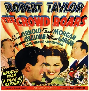 Arnold Prints: THE CROWD ROARS, US poster art
