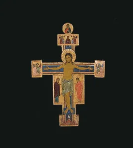 Craft Prints: Crucifix, by Bigallo Master, 13th Century