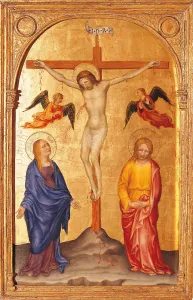Mid Air Prints: Crucifixion, by Gentile di Niccol known as Gentile da Fabriano