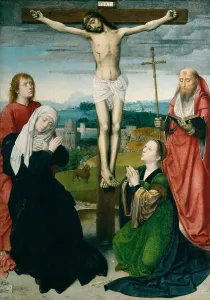 Jerome Prints: THE CRUCIFIXION, by Gerard David