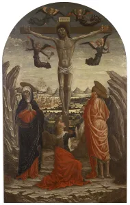 Board Prints: Crucifixion, by Giovanni Mazone