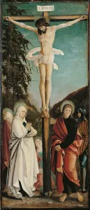 Medium Group Of People Prints: The Crucifixion, by Hans Maler