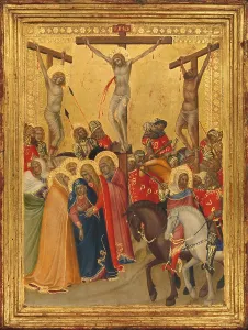 Tuscan Prints: THE CRUCIFIXION, by Pietro Lorenzetti