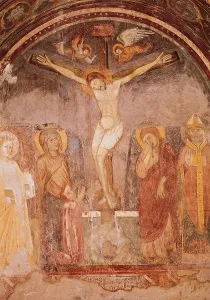 Five People Prints: Crucifixion, by probably Giotto
