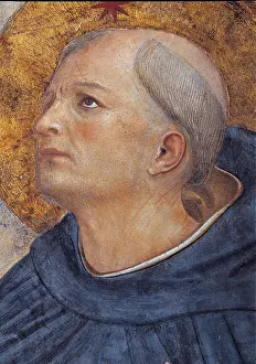 Tonsure Prints: The Crucifixion and Saints, by Guido di Pietro (Piero) known as Beato Angelico