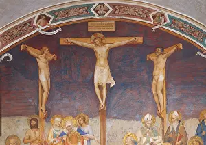 Thief Prints: The Crucifixion and Saints, by Guido di Pietro (Piero) known as Beato Angelico