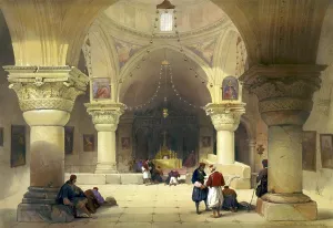 Helena Prints: Crypt of the Holy Sepulchre, Chapel of St