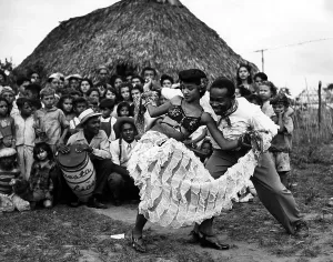 Cuban Prints: CUBA: Cuban-African dancers. Septermber 15