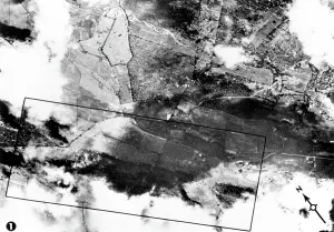 Aerial Photograph Prints: Cuban Missile Crisis, aerial photograph of Sagua La Grange before recognizable Soviet military activity