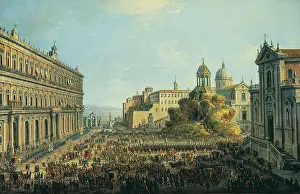 Noble Prints: Cuccagna in Largo di Palazzo (Cuccagna a Largo di Palazzo)