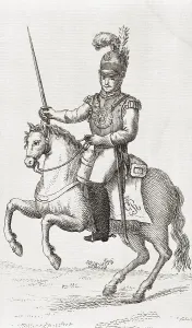 Guard Prints: Cuirasser of the Spanish Royal Guard (1825)