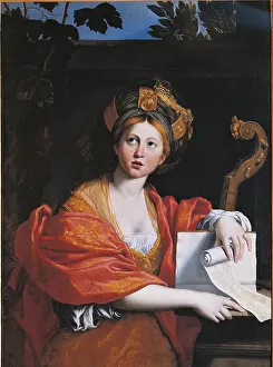 Leaf Prints: The Cumaean Sibyl, by Domenico Zampieri known as il Domenichino
