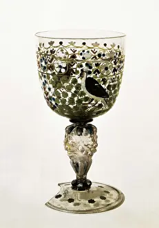 Glass And Enamelware Prints: Cup (16th c.). Renaissance art
