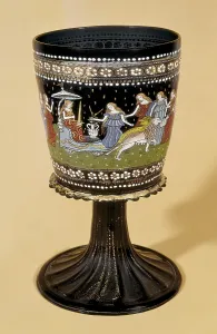 Venetians Prints: Cup of enamelled glass (15th c)