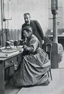 Physicists Prints: CURIE, Marie (1867-1934); CURIE