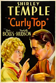 Daughter Prints: CURLY TOP, Shirley Temple, John Boles