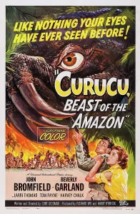 Claw Prints: CURUCU, BEAST OF THE AMAZON, US poster