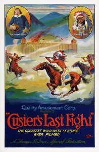 Shooting Prints: CUSTER'S LAST FIGHT, US poster art
