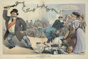 Tourists Prints: THE CUSTOM HOUSE ORDEAL
