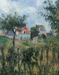Idyllic Prints: The Cutting of the Hedge, by Camille Pissarro