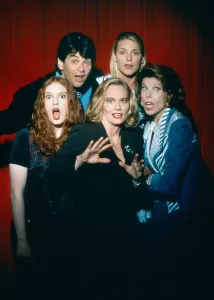 Cybill Prints: CYBILL, clockwise from far right: Christine Baranski